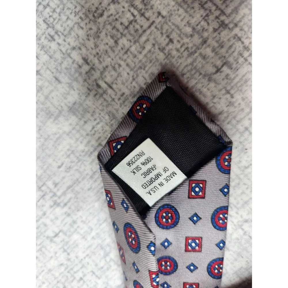 Pierre Cardin & Della Croce Ties Silk & Polyester Striped & Geometric Vintage